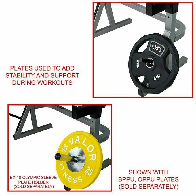 Valor Fitness BD-17 Combo Squat/Banc Press Rack